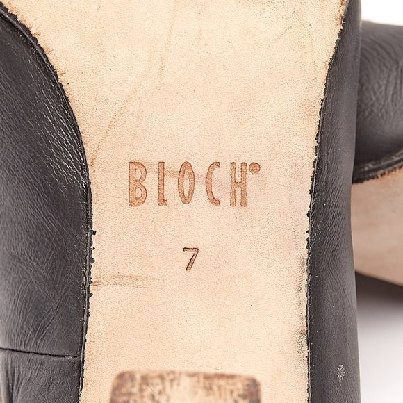 Leather Bloch Ladies Cabaret Character Dance Shoes Leather Size 7 - Picture 5 of 11